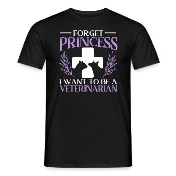 Animal Whisperer Veterinarian Animal Doctor Vet - Men's T-Shirt - black - Front - AI Model Male 178 light (178cm)