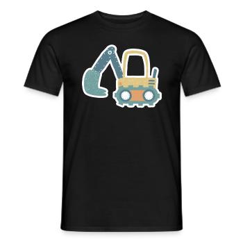 Pelle mignonne Enfants Garçons Filles - T-shirt homme - noir - Devant - AI Model Male 178 light (178cm)