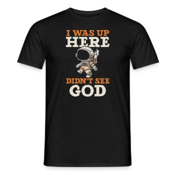 Atheismus Anti-Religion Agnostiker Freidenker Atheist - Männer T-Shirt - Schwarz - Vorne - AI Model Male 178 light (178cm)