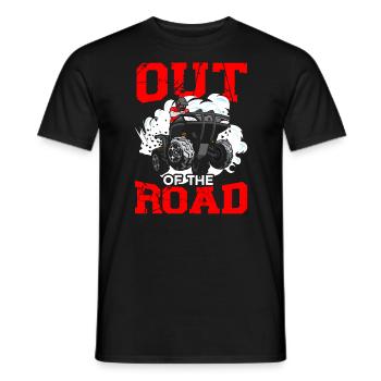 ATV Lover Quad Bike ATV Outdoor Mudding Offroading - T-shirt homme - noir - Devant - AI Model Male 178 light (178cm)