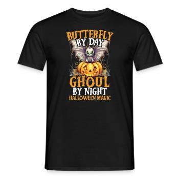 Butterfly Halloween Trick Or Treat Insect Lover - Men's T-Shirt - black - Front - AI Model Male 178 light (178cm)