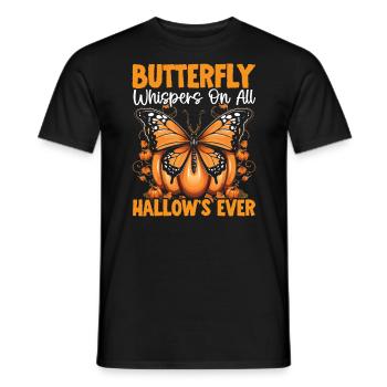 Butterfly Halloween Trick Or Treat Insect Lover - Men's T-Shirt - black - Front - AI Model Male 178 light (178cm)