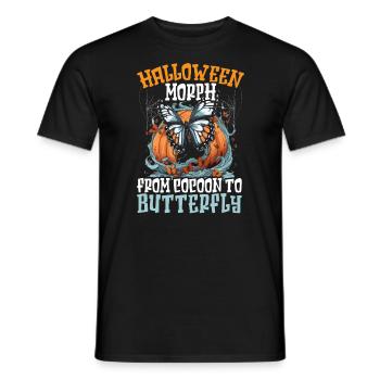 Butterfly Halloween Trick Or Treat Insect Lover - Men's T-Shirt - black - Front - AI Model Male 178 light (178cm)