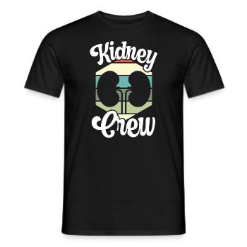 Nephrologie Krankenschwester Medizinischer Beruf Medizin Krankenpflege - Männer T-Shirt - Schwarz - Vorne - AI Model Male 178 light (178cm)