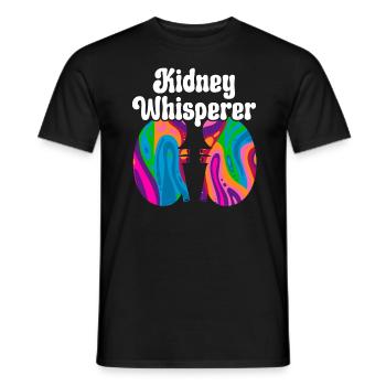 Nephrologie Krankenschwester Medizinischer Beruf Medizin Krankenpflege - Männer T-Shirt - Schwarz - Vorne - AI Model Male 178 light (178cm)