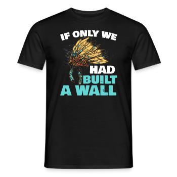 Journée des Amérindiens autochtones - T-shirt homme - noir - Devant - AI Model Male 178 light (178cm)