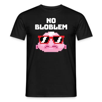 No Bloblem Pixel Blobfish Fisch Meer - Männer T-Shirt - Schwarz - Vorne - AI Model Male 178 light (178cm)