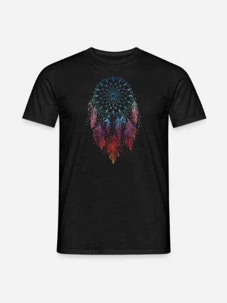 Dreamcatcher Dreamcatcher Spiritual - Men's T-Shirt - black