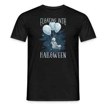 Balloon Halloween Trick Or Treat Spooky Boo Ghost - T-shirt homme - noir - Devant - AI Model Male 178 light (178cm)