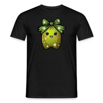 Enchanting kiwi dreams - Men's T-Shirt - black - Front - AI Model Male 178 light (178cm)