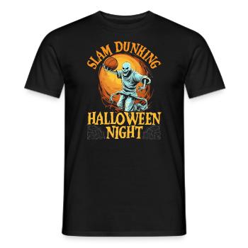 Basketball Halloween Trick ou Treat Spooky Baller - T-shirt homme - noir - Devant - AI Model Male 178 light (178cm)