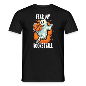 Basketball Halloween Trick ou Treat Spooky Baller - T-shirt homme - noir - Devant - AI Model Male 178 light (178cm)