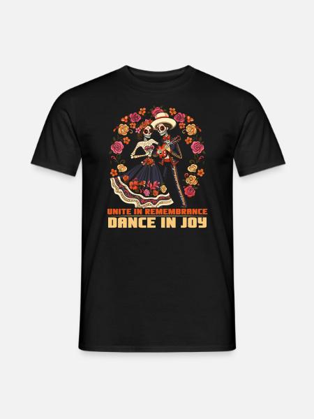 Dia De Los Muertos Sugar Skull Mexikanischer Feiertag - Männer T-Shirt - Schwarz
