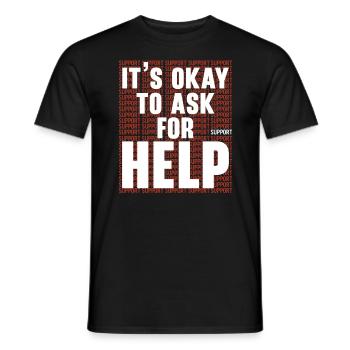 Unity Day Anti Bullying Bully Prevention Kindness - Men's T-Shirt - black - Front - AI Model Male 178 light (178cm)