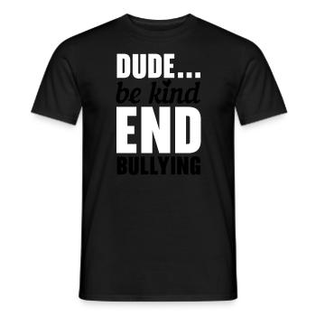 Unity Day Anti Bullying Bully Prevention Kindness - Men's T-Shirt - black - Front - AI Model Male 178 light (178cm)