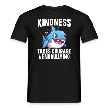 Unity Day Anti Bullying Bully Prevention Kindness - Men's T-Shirt - black - Front - AI Model Male 178 light (178cm)