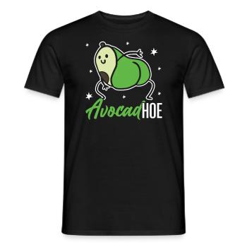 Sweet Avocado Pun Fruit Guac Jokes Guacamole Lover - Men's T-Shirt - black - Front - AI Model Male 178 light (178cm)