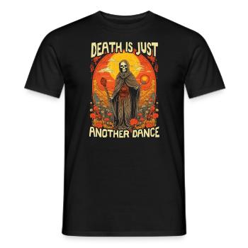 Dia De Los Muertos Sugar Skull Mexican Holiday - Men's T-Shirt - black - Front - AI Model Male 178 light (178cm)