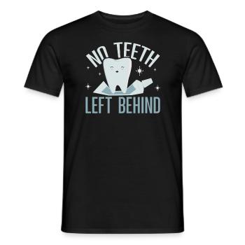 Dental Assistant Tooth Dentist Dentistry Teeth - Men's T-Shirt - black - Front - AI Model Male 178 light (178cm)
