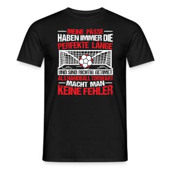 Handballtorwart Torwart Handballer - Männer T-Shirt - Schwarz - Vorne - AI Model Male 178 light (178cm)