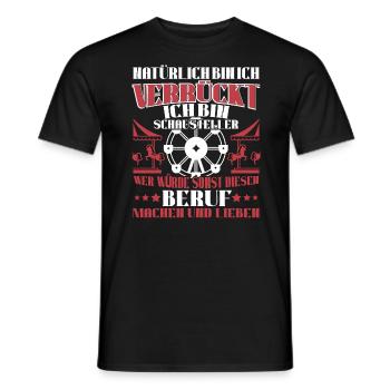 Kirmes Schausteller Budenbesitzer - Männer T-Shirt - Schwarz - Vorne - AI Model Male 178 light (178cm)