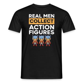 Collezione di giocattoli per hobby da collezione di action figure da collezione - T-shirt uomo - nero - Fronte - AI Model Male 178 light (178cm)