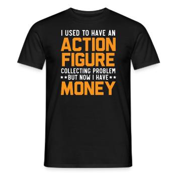 Collezione di giocattoli per hobby da collezione di action figure da collezione - T-shirt uomo - nero - Fronte - AI Model Male 178 light (178cm)