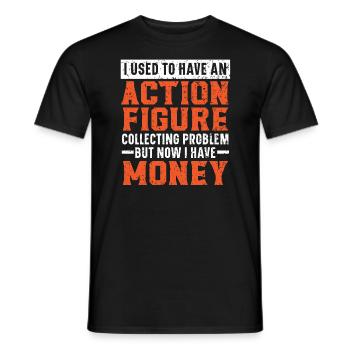Collezione di giocattoli per hobby da collezione di action figure da collezione - T-shirt uomo - nero - Fronte - AI Model Male 178 light (178cm)