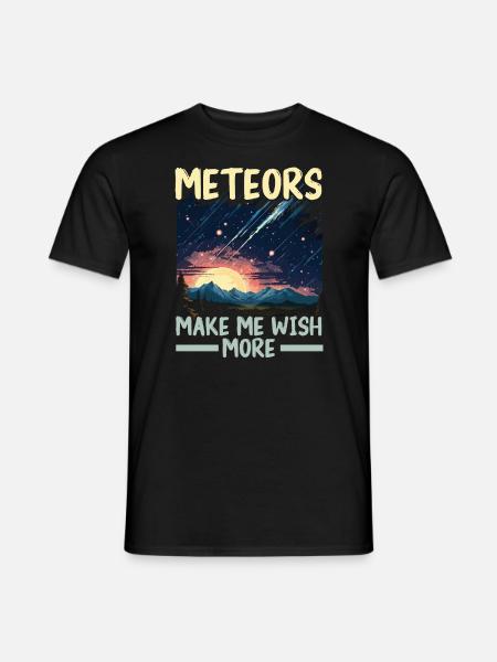 Astronom Astronomie Sternbilder Sterne Weltraum - Männer T-Shirt - Schwarz