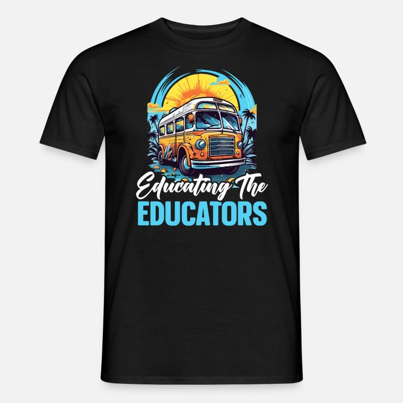 Schulverwalter Schulleiter Admin Squad - Männer T-Shirt - Schwarz