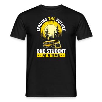 Schulverwalter Schulleiter Admin Squad - Männer T-Shirt - Schwarz - Vorne - AI Model Male 178 light (178cm)