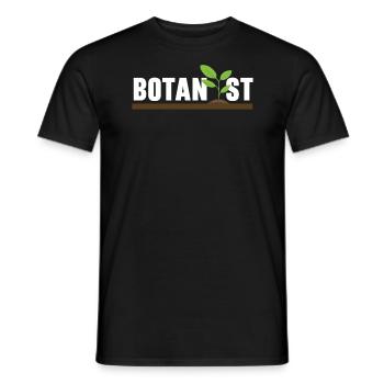 Botaniker Gartenpflanzengärtner Botanik Gartenarbeit - Männer T-Shirt - Schwarz - Vorne - AI Model Male 178 light (178cm)