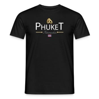 Flitterwochen Phuket - Männer T-Shirt - Schwarz - Vorne - AI Model Male 178 light (178cm)