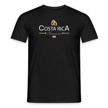 Flitterwochen Costa Rica - Männer T-Shirt - Schwarz - Vorne - AI Model Male 178 light (178cm)