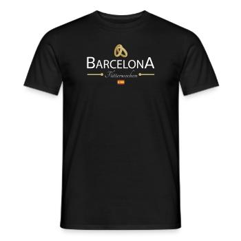 Flitterwochen Barcelona - Männer T-Shirt - Schwarz - Vorne - AI Model Male 178 light (178cm)