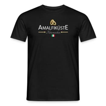 Flitterwochen Amalfiküste - Männer T-Shirt - Schwarz - Vorne - AI Model Male 178 light (178cm)