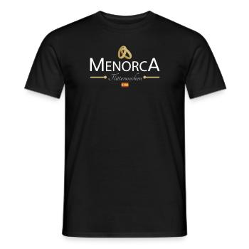 Flitterwochen Menorca - Männer T-Shirt - Schwarz - Vorne - AI Model Male 178 light (178cm)