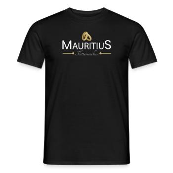 Flitterwochen Mauritius - Männer T-Shirt - Schwarz - Vorne - AI Model Male 178 light (178cm)