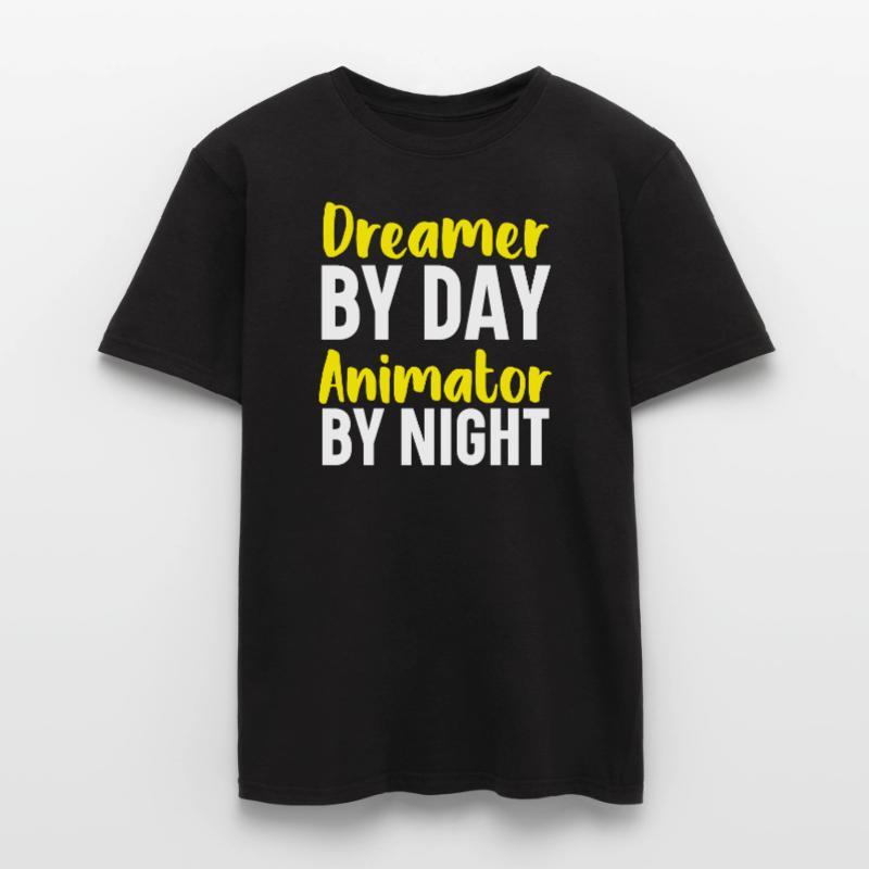 3d Animator Animate Key Frames Rendering Animation Men’s T-shirt