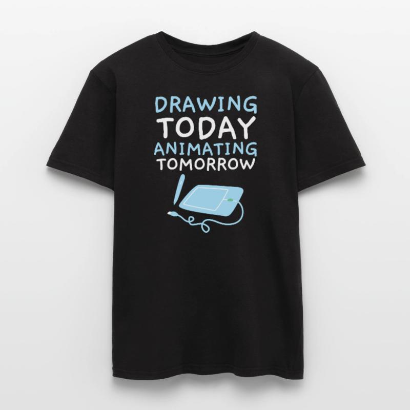 3d Animator Animate Key Frames Rendering Animation Men’s T-shirt