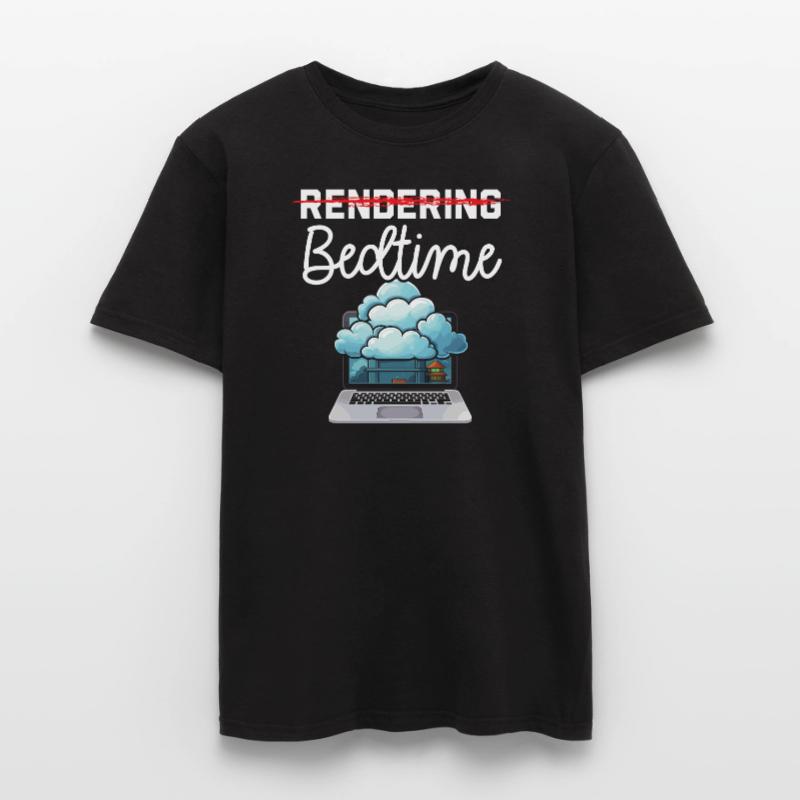 3d Animator Animate Key Frames Rendering Animation Men’s T-shirt