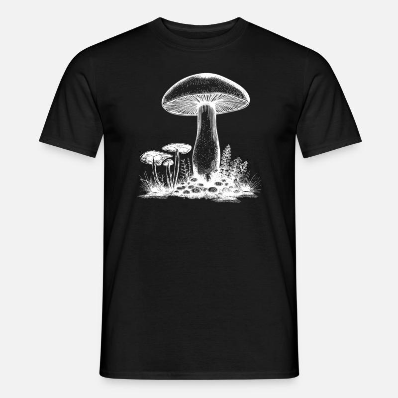 Champignons Champignons Champignons - T-shirt homme - noir