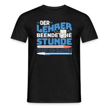 Lehrer Lehramt Student - Männer T-Shirt - Schwarz - Vorne - AI Model Male 178 light (178cm)