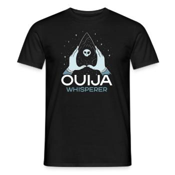 Ouija-Brett Paranormaler Geist Brett Halloween - Männer T-Shirt - Schwarz - Vorne - AI Model Male 178 light (178cm)