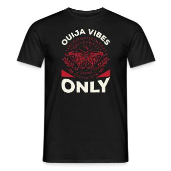 Ouija-Brett Paranormaler Geist Brett Halloween - Männer T-Shirt - Schwarz - Vorne - AI Model Male 178 light (178cm)