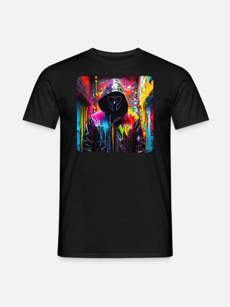 Cyberpunk Anonymous - Men's T-Shirt - black