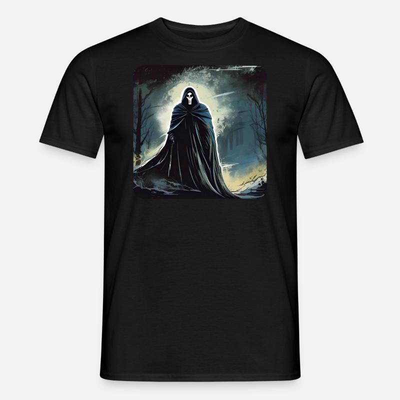 Böses Grusel Gespenst - Männer T-Shirt - Schwarz