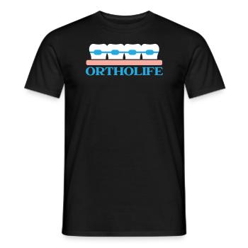 Kieferorthopädischer Assistent Beruf Zahnarzt Zahnarzt - Männer T-Shirt - Schwarz - Vorne - AI Model Male 178 light (178cm)