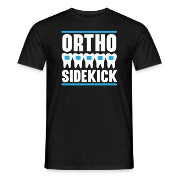 Kieferorthopädischer Assistent Beruf Zahnarzt Zahnarzt - Männer T-Shirt - Schwarz - Vorne - AI Model Male 178 light (178cm)