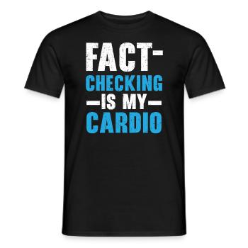 Assistante juridique Profession d’étudiante en droit Parajuriste - T-shirt homme - noir - Devant - AI Model Male 178 light (178cm)